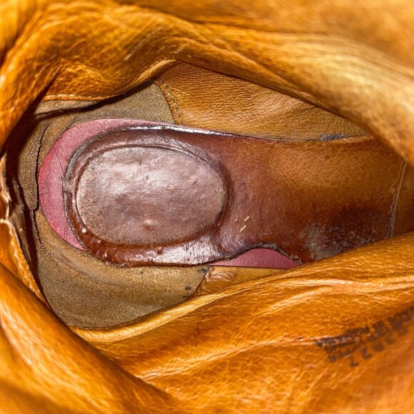 Madewell Biker Boot Moto Brass Strap Ankle Bootie Black Leather Womens 7.5 03827 - Picture 13 of 14